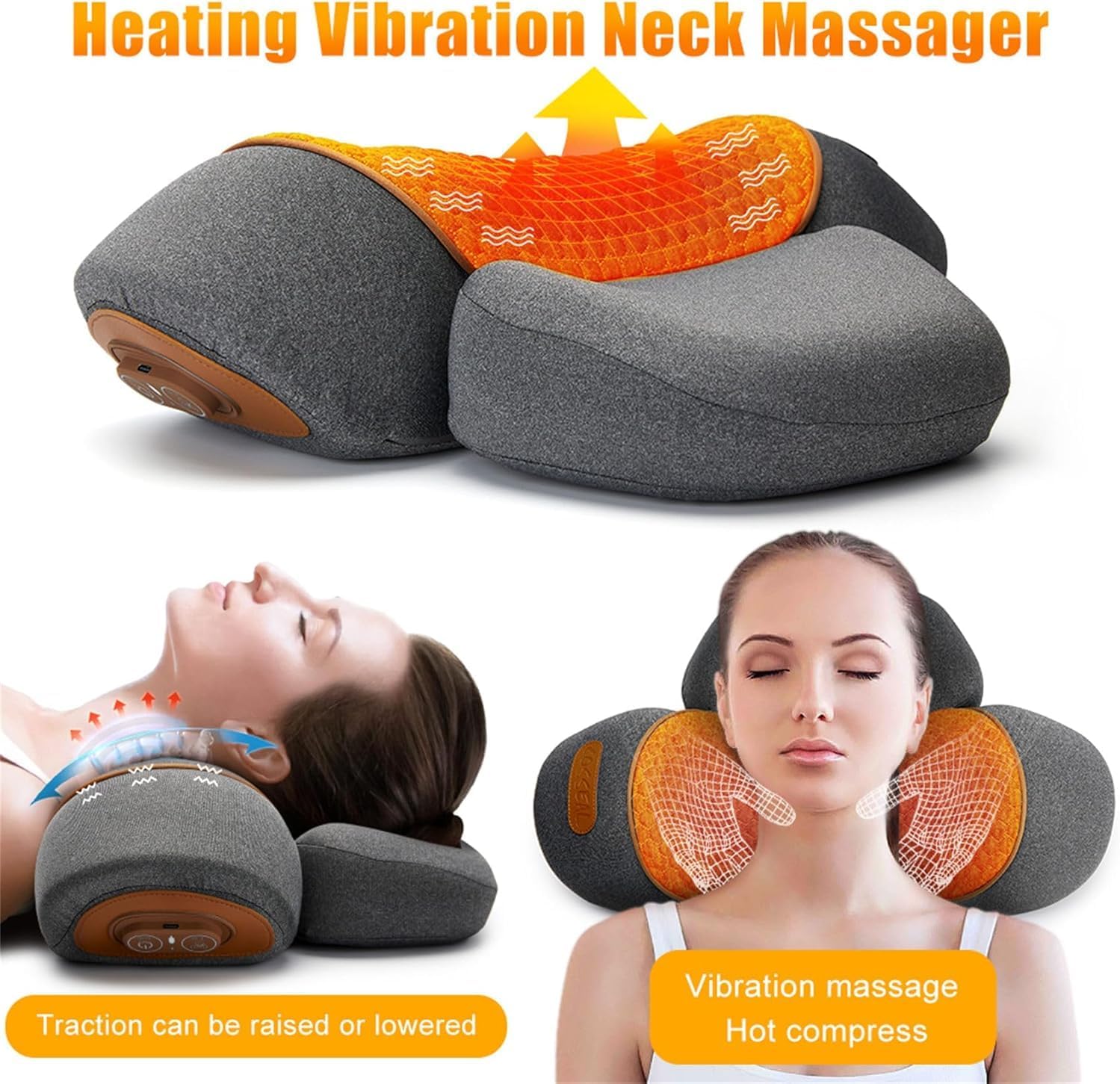 3-in-1 Neck Massager Pillow by Artuvate