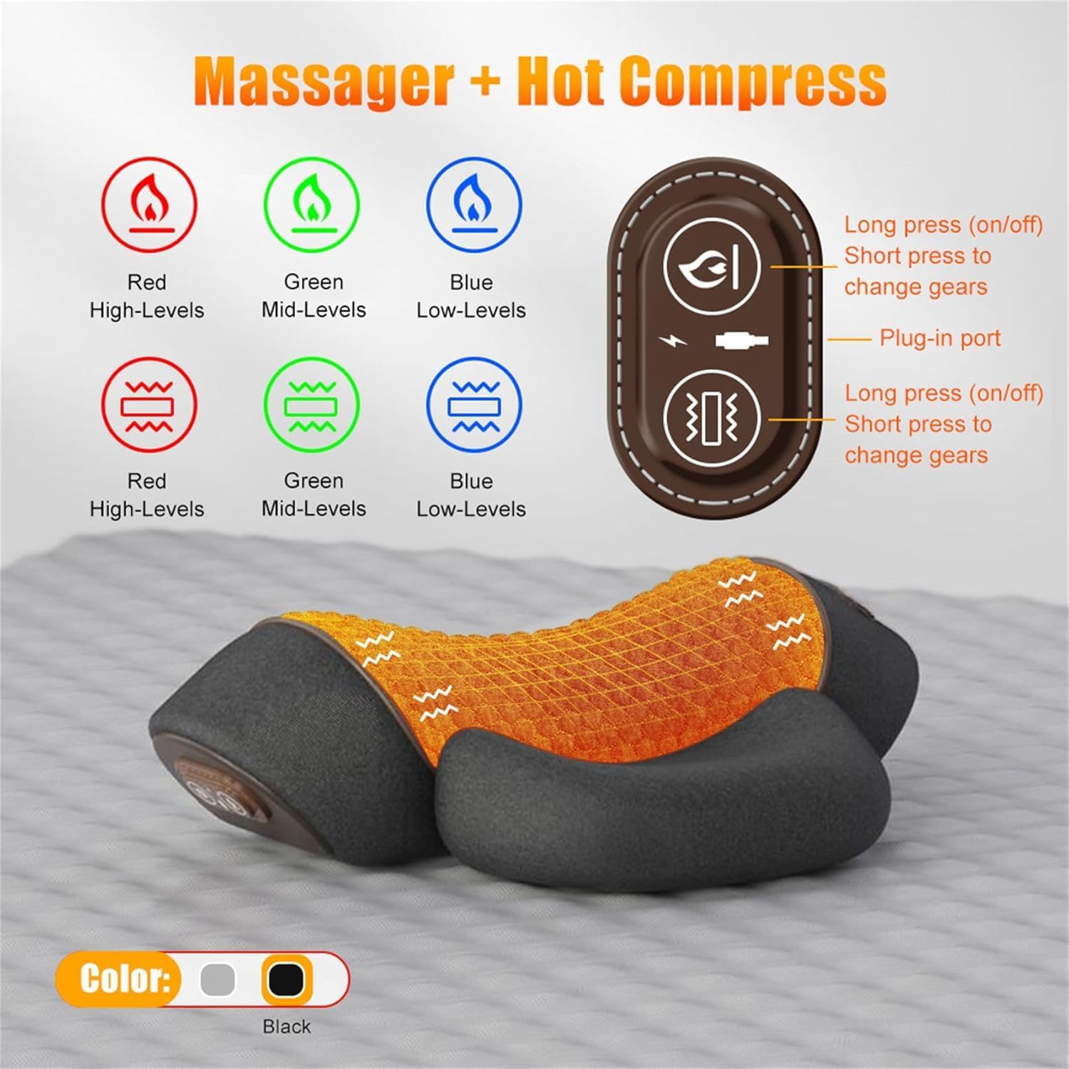 3-in-1 Neck Massager Pillow by Artuvate