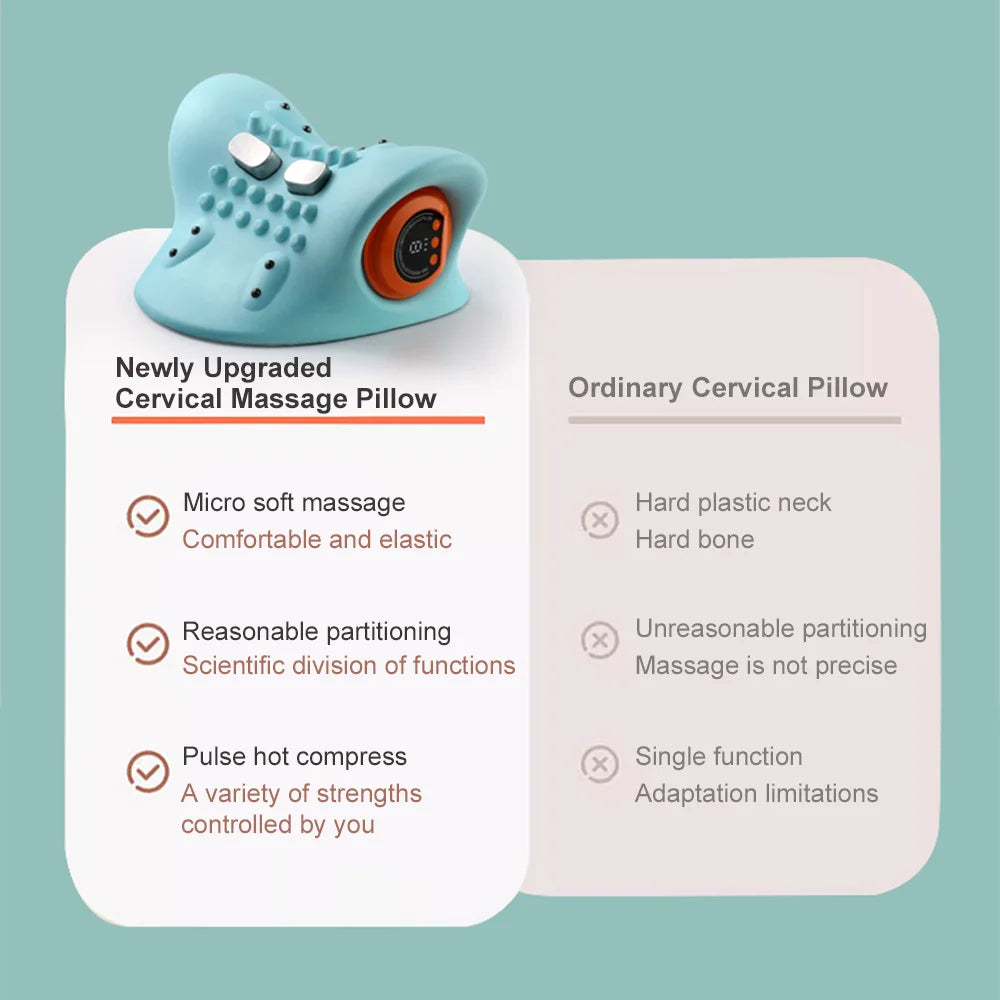 Pillow Neck Head Acupoint Massage